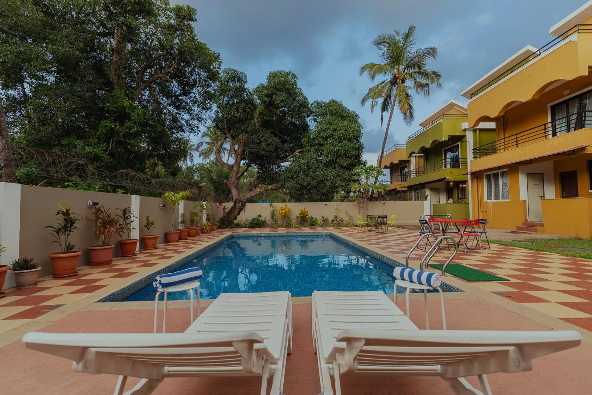 Treehouse Blue Hotel & Villas Colva Exterior foto