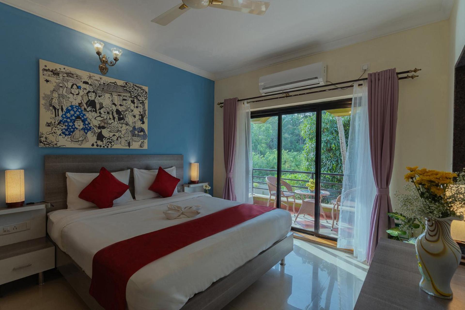 Treehouse Blue Hotel & Villas Colva Exterior foto